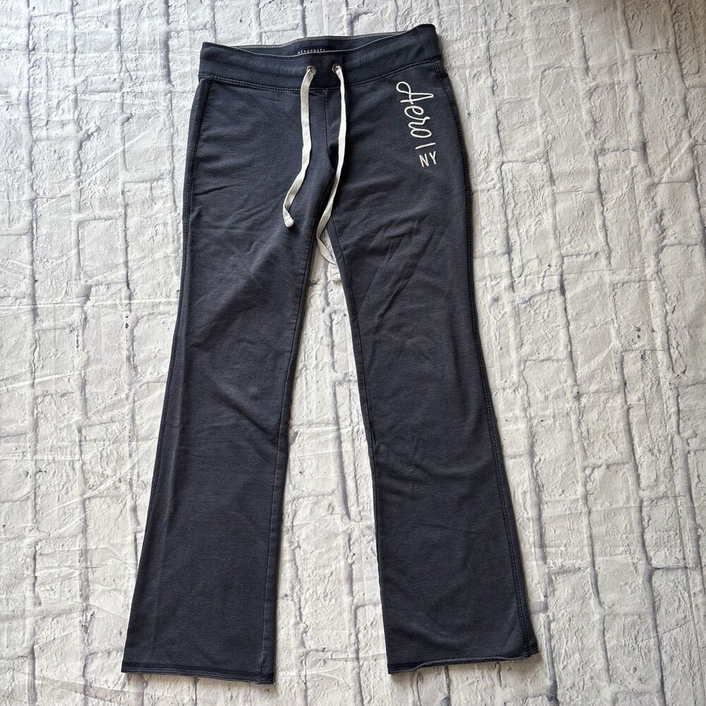 Y2K Aéropostale Script Logo Sweatpants M
